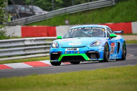 Porsche Cayman 718 GT4 CS - EPS-RENNSPORT GmbH & Co. KG - Startnummer #301 - Klasse: Cup 3 - 24h-Rennen - Nürburgring - Nord...