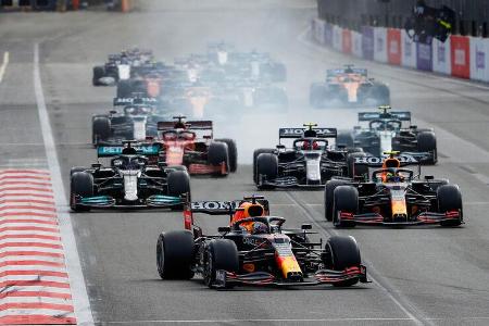 Max Verstappen - Red Bull - GP Aserbaidschan 2021 - Baku - Rennen