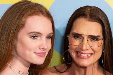 Rowan Francis Henchy und ihre Mutter Brooke Shields bei einem Event in New York, 2020. Rowan Francis Henchy und ihre Mutter Brooke Shields bei einem Event in New York, 2020.