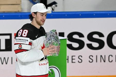 Eishockey-WM: Kanadier Mangiapane MVP, Brown Scorerkönig - Seider bester Verteidiger Eishockey-WM: Kanadier Mangiapane MVP, Brown Scorerkönig - Seider bester Verteidiger