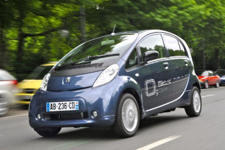 Ökostrom-Ladestationen für den Peugeot iOn
