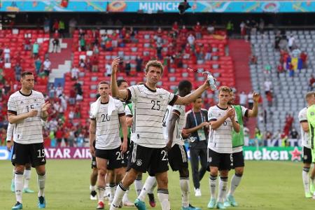 Müller von Einzug ins Achtelfinale überzeugt Müller von Einzug ins Achtelfinale überzeugt