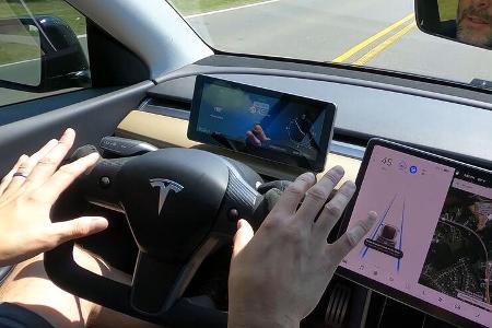 Yoke-Lenkrad für Tesla Model 3 und Model Y vom chinesischen Hersteller Hansshow