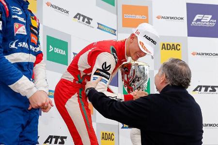 Mick Schumacher - Jean Todt - Formel 3 - Nürburgring 2018