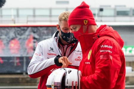 Mick Schumacher - Sebastian Vettel - GP Eifel 2020 - Nürburgring