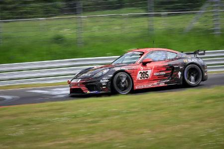 Porsche Cayman GT4 CS 718 - Startnummer 305 - 24h Rennen Nürburgring - Nürburgring-Nordschleife - 3. Juni 2021