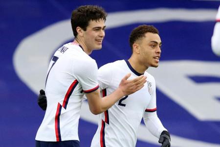 USA siegt ohne Mühe gegen Costa Rica: Reyna trifft USA siegt ohne Mühe gegen Costa Rica: Reyna trifft