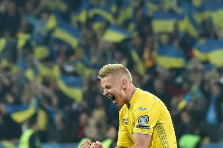 Ukraine setzt auf Sintschenko, Jarmolenko und zwei große Blöcke Ukraine setzt auf Sintschenko, Jarmolenko und zwei große Blöcke