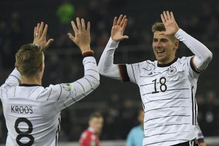 Kroos und Goretzka dabei: Keine Veränderungen im deutschen EM-Kader Kroos und Goretzka dabei: Keine Veränderungen im deutschen EM-Kader
