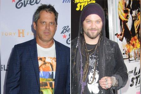 Bam Margera (r.) muss sich für die nächsten drei Jahre von Jeff Tremaine fernhalten Bam Margera (r.) muss sich für die nächsten drei Jahre von Jeff Tremaine fernhalten