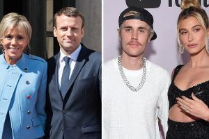 Justin Bieber besucht Frankreichs Präsident Emmanuel Macron