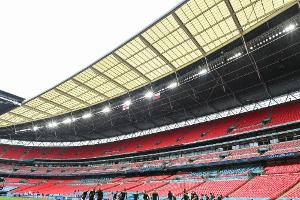Ab EM-Halbfinale: Bis zu 60.000 Fans in Wembley zugelassen