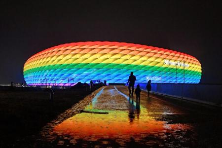 UEFA-Entscheidung: Münchner EM-Arena leuchtet am Mittwoch nicht in Regenbogenfarben UEFA-Entscheidung: Münchner EM-Arena leuchtet am Mittwoch nicht in Regenbogenfarben