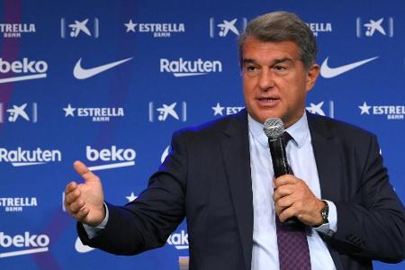 Barca-Boss Laporta träumt weiter von Super-League-Millionen Barca-Boss Laporta träumt weiter von Super-League-Millionen