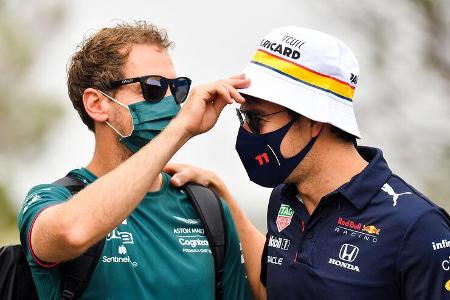 Vettel & Perez - Formel 1 - GP Frankreich 2021