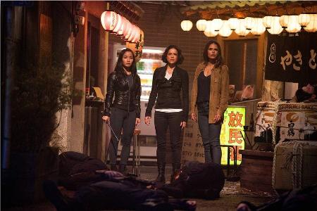 Justin Lin Anna Sawai, Michelle Rodriguez und Jordana Brewster im neunten Teil der Justin Lin Anna Sawai, Michelle Rodriguez und Jordana Brewster im neunten Teil der