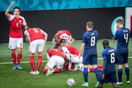 Eriksen meldet sich aus dem Krankenbett: Eriksen meldet sich aus dem Krankenbett: