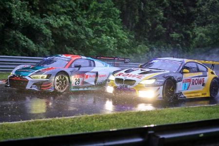 Audi R8 LMS Gt3 - BMW M6 GT3 - Rowe Racing - Audi Sport Team Land - Startnummer 29 - Startnummer 1 - 24h Nürburgring - Nords... Audi R8 LMS Gt3 - BMW M6 GT3 - Rowe Racing - Audi Sport Team Land - Startnummer 29 - Startnummer 1 - 24h Nürburgring - Nords...