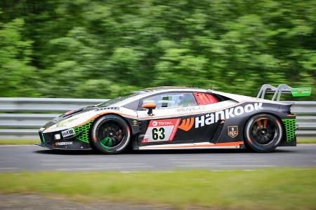 Lamborghini Huracan - Hankook FFF Racing Team - Startnummer 63 - 24h Rennen Nürburgring - Nürburgring-Nordschleife - 4. Juni...