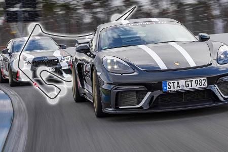Aufmacher Vergleichstest BMW M2 Competition und Porsche Cayman GT4 A-Workx Aufmacher Vergleichstest BMW M2 Competition und Porsche Cayman GT4 A-Workx