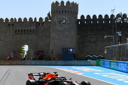 Red Bull dominiert Auftakt in Baku - Hamilton nur Elfter