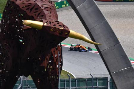 Lando Norris - McLaren - GP Steiermark - Spielberg - Formel 1 - 25. Juni 2021