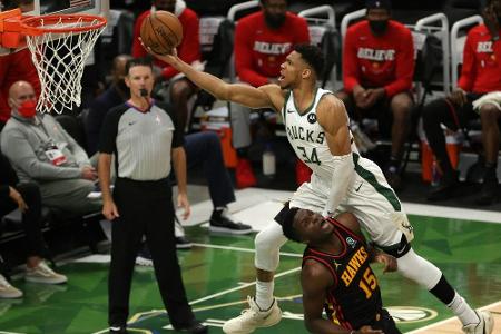 Bucks-Ausgleich im NBA-Halbfinale Bucks-Ausgleich im NBA-Halbfinale