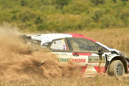Kenia-Rallye: Neuville führt, Ogier kommt näher Kenia-Rallye: Neuville führt, Ogier kommt näher
