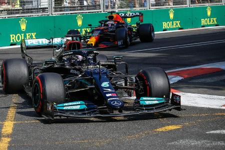 Lewis Hamilton - Mercedes - GP Aserbaidschan 2021 - Baku - Rennen Lewis Hamilton - Mercedes - GP Aserbaidschan 2021 - Baku - Rennen