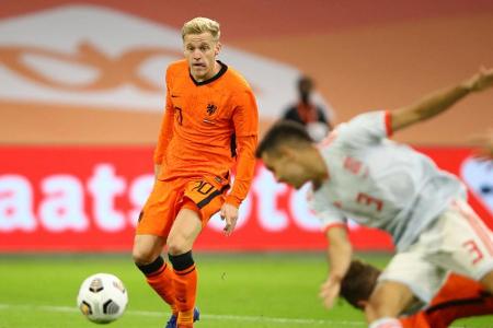 Oranje muss auf Van de Beek bei EURO verzichten Oranje muss auf Van de Beek bei EURO verzichten