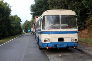 Polizei stoppt Reisebus