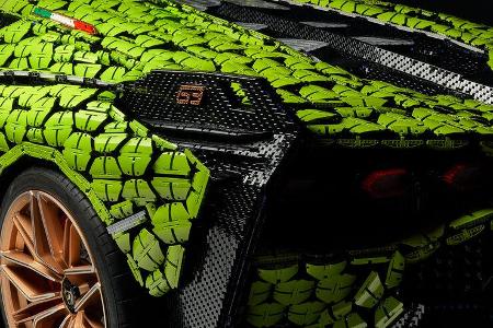 Lamborghini Sian - Lego - 1:1-Modell - 2021