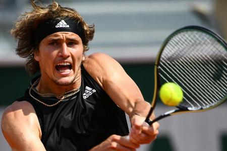 French Open: Zverev in drei Sätzen in die dritte Runde French Open: Zverev in drei Sätzen in die dritte Runde