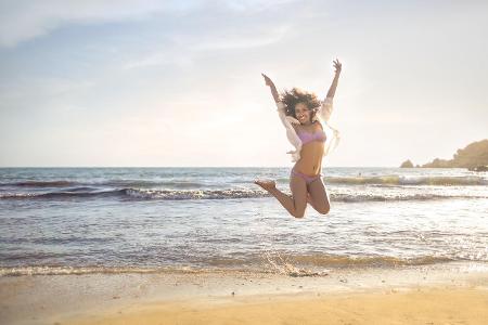 Der Hüpfer im Urlaub ist eines der nervigsten Motive
