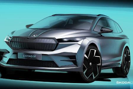 Skoda Enyaq Teaser
