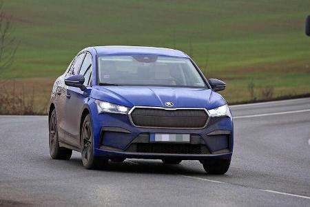 Erlkönig Skoda Enyaq iV Coupé Erlkönig Skoda Enyaq iV Coupé