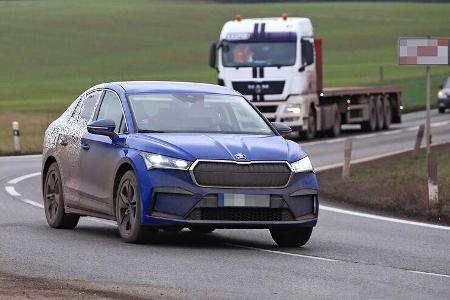 Erlkönig Skoda Enyaq iV Coupé