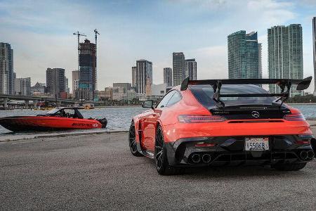 Cigarette 41' Nighthawk AMG Black Series Powerboat