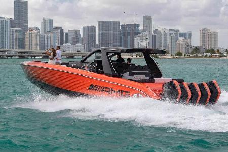 Cigarette 41' Nighthawk AMG Black Series Powerboat