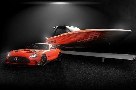 Cigarette 41' Nighthawk AMG Black Series Powerboat