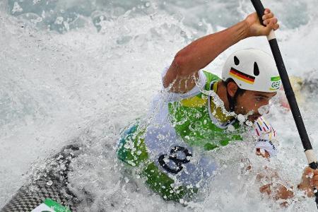 Kanu-Slalom: Aigner und Funk verpassen Spitzenplätze beim Weltcup Kanu-Slalom: Aigner und Funk verpassen Spitzenplätze beim Weltcup