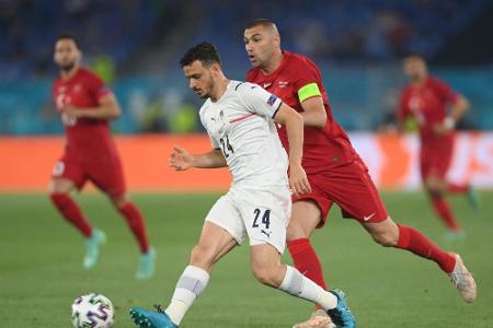 Italien: Florenzi fällt mit Muskelverletzung gegen die Schweiz aus Italien: Florenzi fällt mit Muskelverletzung gegen die Schweiz aus