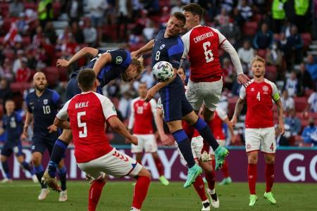Dänemark verliert nach Eriksen-Schock Dänemark verliert nach Eriksen-Schock