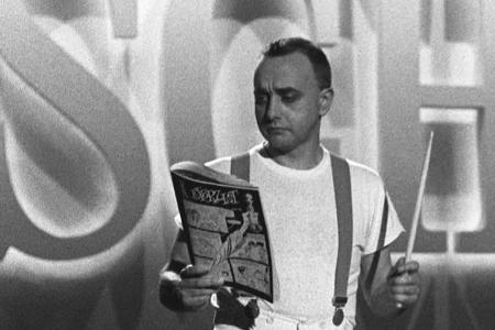 Peter Behrens 1983 bei einem Fernsehauftritt Peter Behrens 1983 bei einem Fernsehauftritt