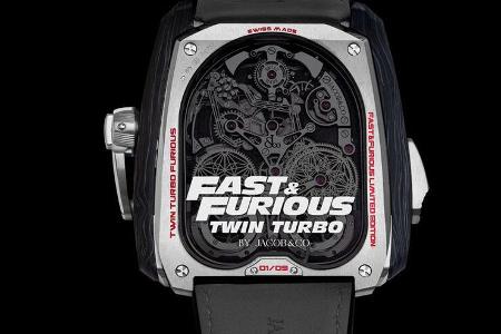 Jacob und Co. Uhr Fast and Furious Twin Turbo