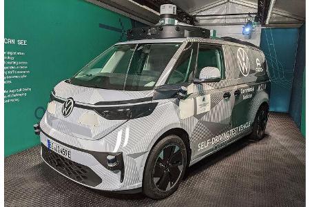 09/2021, VW ID.Buzz Prototyp autonomes Fahren IAA Mobility München 2021