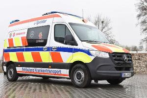 Vollelektrischer Krankentransport