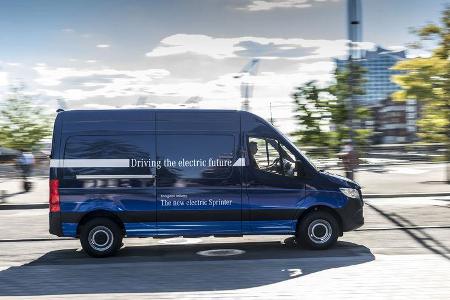 Mercedes E-Sprinter Elektro-Transporter