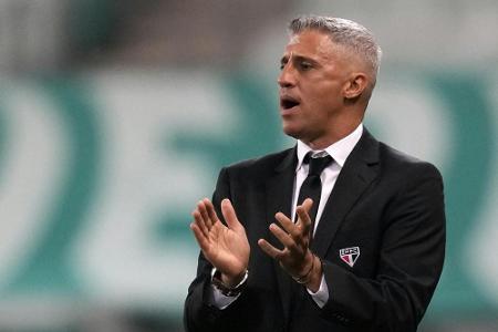 Crespo nicht mehr Trainer beim FC Sao Paulo Crespo nicht mehr Trainer beim FC Sao Paulo