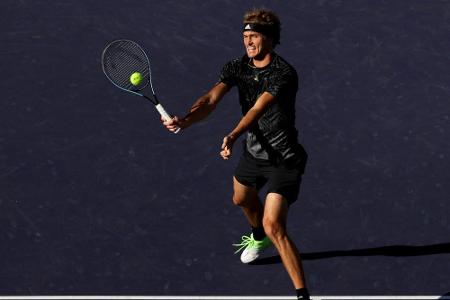 Tennis: Zverev und Kerber weiter in Indian Wells Tennis: Zverev und Kerber weiter in Indian Wells